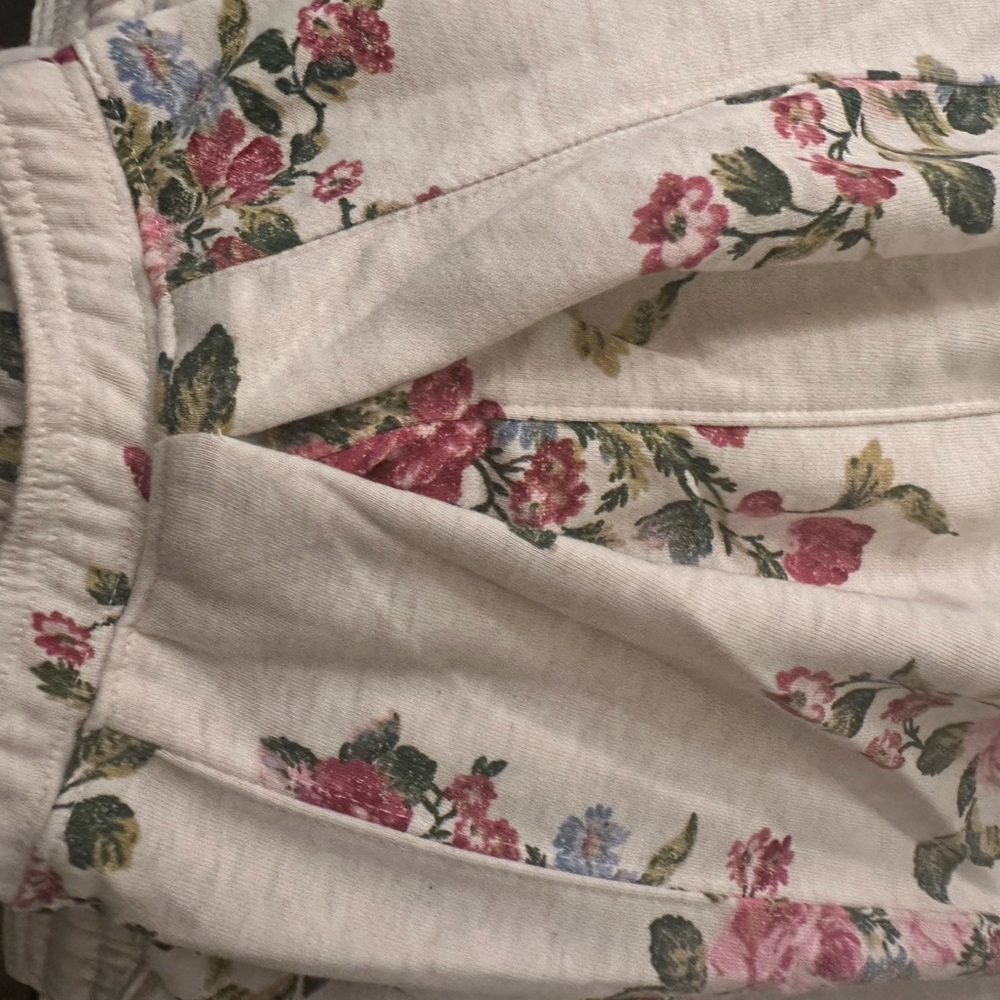 Floral Print Women's Pants - Picture 7 of 9
